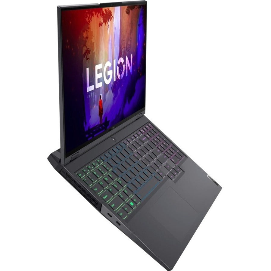 Ordinateur portable de jeu Lenovo Legion 5 Pro 16ARH7H 82RG006WCC 16" - WQXGA - 2560 x 1600 - AMD Ryzen 7 6800H Octa-core (8 cœurs) 3,20 GHz - 16 Go de RAM totale - 1 To de SSD - Gris orage 82RG006WCC