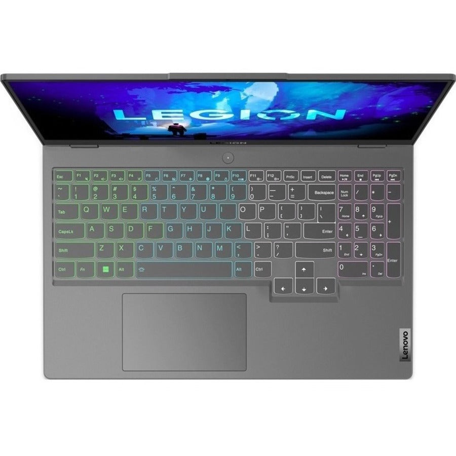 Ordinateur portable de jeu Lenovo Legion 5 15IAH7H 82RB00DNCC 15,6" - Full HD - 1920 x 1080 - Intel Core i7 12e génération i7-12700H Tetradeca-core (14 cœurs) 3,50 GHz - 16 Go de RAM totale - 1 To SSD - Gris orage 82RB00DNCC