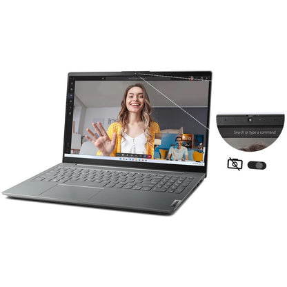 Ordinateur portable Lenovo IdeaPad 5 15IAL7 82SF000UCC 15,6" - Full HD - 1920 x 1080 - Intel Core i5 12e génération i5-1235U Deca-core (10 cœurs) 1,30 GHz - 8 Go de RAM totale - 8 Go de mémoire embarquée - SSD 512 Go - Gris orage 82SF000UCC