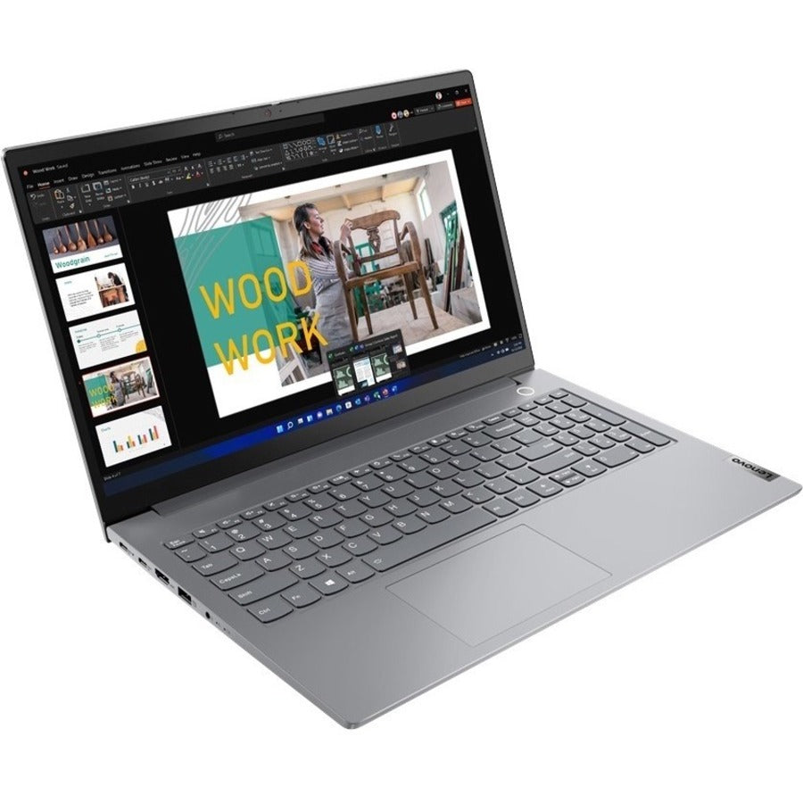 Ordinateur portable Lenovo ThinkBook 15 G4 ABA 21DL000FCA 15,6" - Full HD - 1920 x 1080 - AMD Ryzen 5 5625U Hexa-core (6 Core) 2,30 GHz - 8 Go de RAM totale - 8 Go de mémoire embarquée - SSD 256 Go - Gris minéral 21DL000FCA