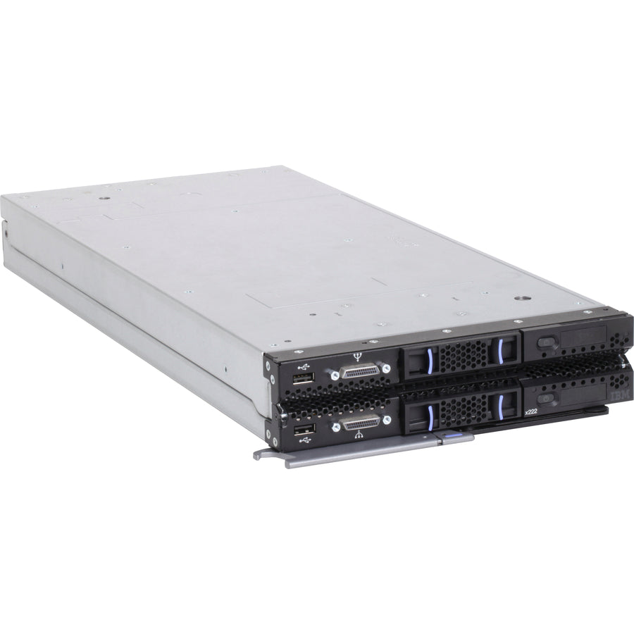 Serveur Lenovo Flex System x222 7916C2U - 2 x Intel Xeon E5-2450L 1,80 GHz - 16 Go RAM - Contrôleur Serial ATA 7916C2U