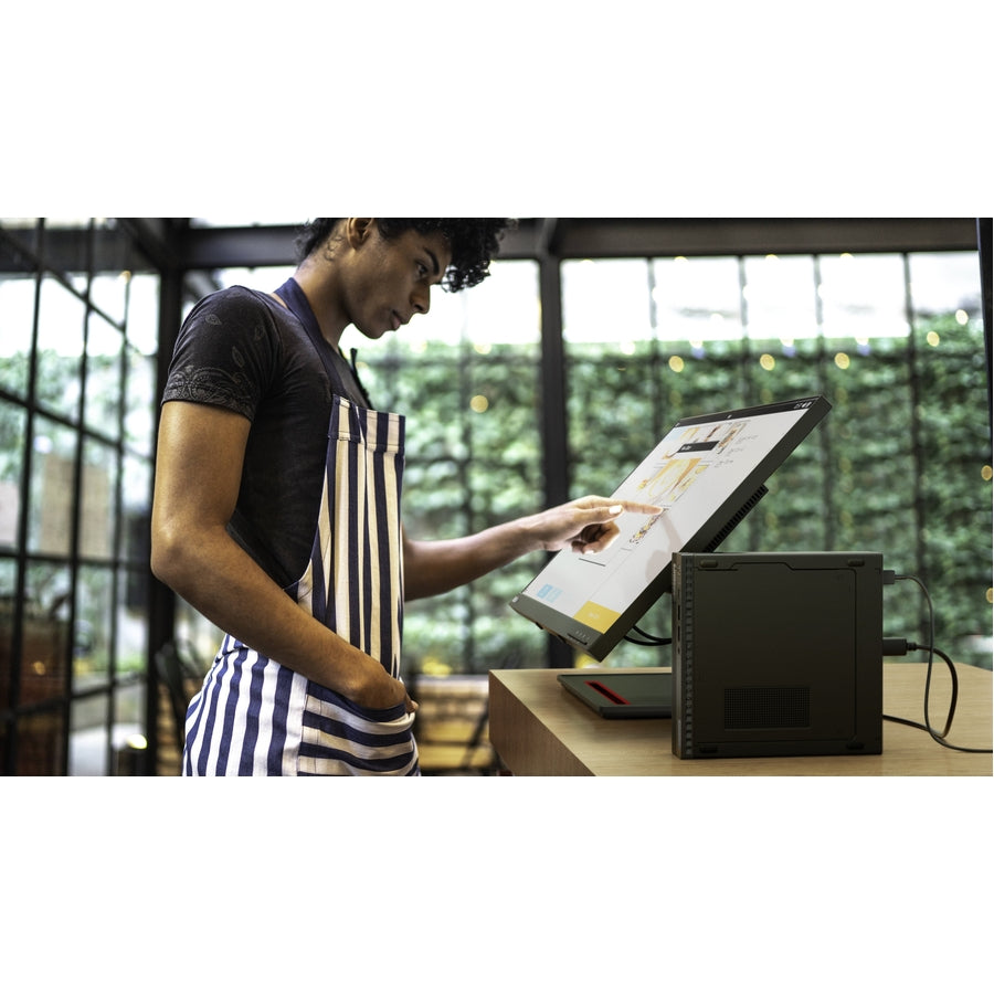 Ordinateur de bureau Lenovo ThinkCentre M80q Gen 3 11U1004WUS - Intel Core i5 12e génération i5-12500T Hexa-core (6 cœurs) 2 GHz - 16 Go RAM DDR5 SDRAM - 512 Go NVMe M.2 PCI Express PCI Express NVMe 4.0 x4 SSD - Minuscule - Noir 11U1004WUS