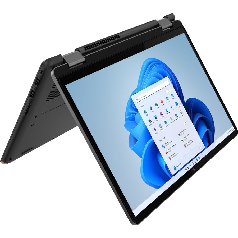 Lenovo 13w Yoga 82S1000NCF Ordinateur portable convertible 2 en 1 à écran tactile 13,3" - WUXGA - 1920 x 1200 - AMD Ryzen 5 5625U Hexa-core (6 cœurs) 2,30 GHz - 8 Go de RAM totale - 4 Go de mémoire embarquée - SSD 256 Go - Thunder Black 82S1000NCF