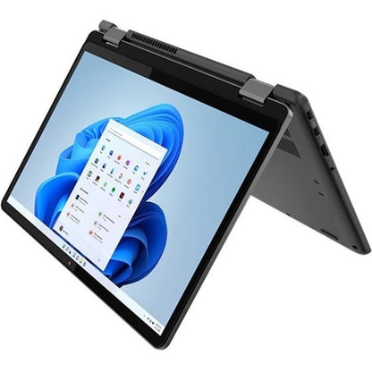 Lenovo 13w Yoga 82S1000NCF Ordinateur portable convertible 2 en 1 à écran tactile 13,3" - WUXGA - 1920 x 1200 - AMD Ryzen 5 5625U Hexa-core (6 cœurs) 2,30 GHz - 8 Go de RAM totale - 4 Go de mémoire embarquée - SSD 256 Go - Thunder Black 82S1000NCF