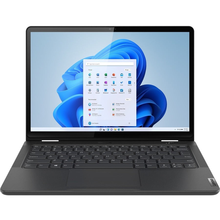 Lenovo 13w Yoga 82S1000NCF Ordinateur portable convertible 2 en 1 à écran tactile 13,3" - WUXGA - 1920 x 1200 - AMD Ryzen 5 5625U Hexa-core (6 cœurs) 2,30 GHz - 8 Go de RAM totale - 4 Go de mémoire embarquée - SSD 256 Go - Thunder Black 82S1000NCF