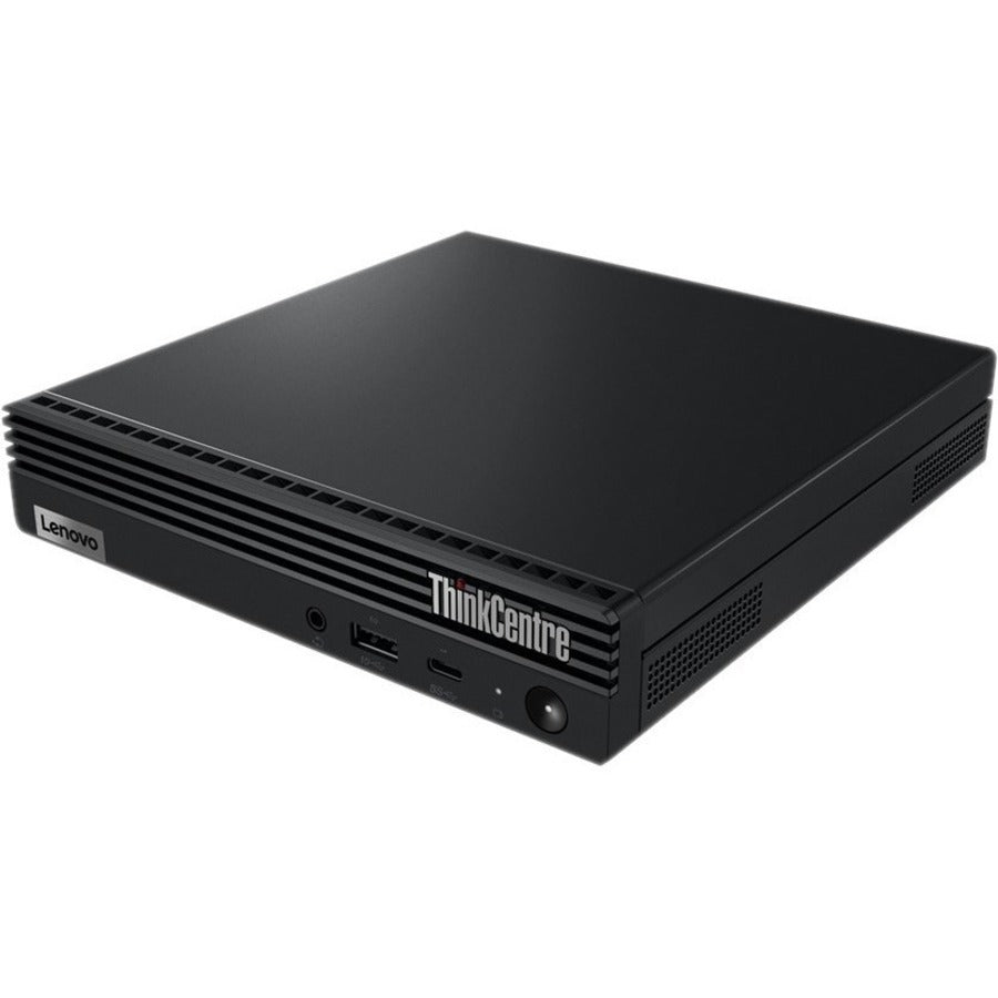 Ordinateur de bureau Lenovo ThinkCentre M60e 11LV008TUS - Intel Core i3 10e génération i3-1005G1 Dual-core (2 cœurs) 1,20 GHz - 8 Go de RAM DDR4 SDRAM - 256 Go de SSD M.2 PCI Express NVMe 3.0 x4 - Minuscule - Noir 11LV008TUS