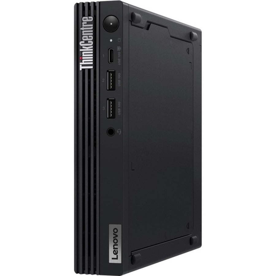 Lenovo ThinkCentre M60q 12C6000CUS Chromebox - Intel Core i5 12e génération i5-1235U Deca-core (10 cœurs) 1,30 GHz - 16 Go RAM DDR4 SDRAM - 256 Go SSD M.2 PCI Express NVMe 4.0 x4 - Minuscule - Noir 12C6000CUS