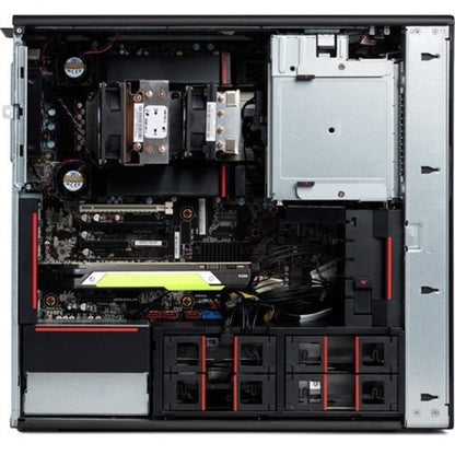 Lenovo ThinkStation P720 30BA00K4US Workstation - 2 x Intel Xeon Silver Deca-core (10 Core) 4210R 2.40 GHz - 32 GB DDR4 SDRAM RAM - 1 TB SSD - Tower 30BA00K4US