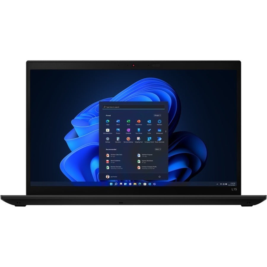 Ordinateur portable Lenovo ThinkPad L15 Gen 3 21C7000XCA 15,6" avec écran tactile - Full HD - 1920 x 1080 - AMD Ryzen 5 PRO 5675U Hexa-core (6 cœurs) 2,30 GHz - 16 Go de RAM totale - SSD 512 Go - Thunder Black 21C7000XCA
