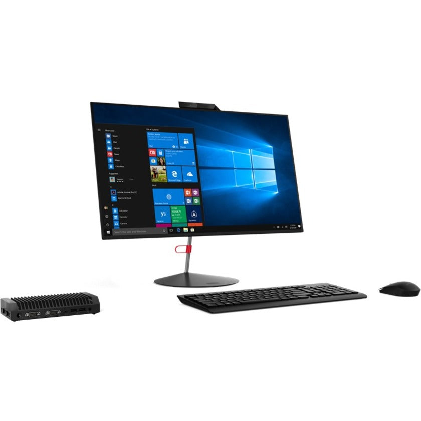Ordinateur de bureau Lenovo ThinkCentre M90n-1 11AK000QUS - Intel Core i3 8e génération i3-8145U Dual-core (2 cœurs) 2,10 GHz - 8 Go de RAM DDR4 SDRAM - 512 Go SSD - Nano 11AK000QUS