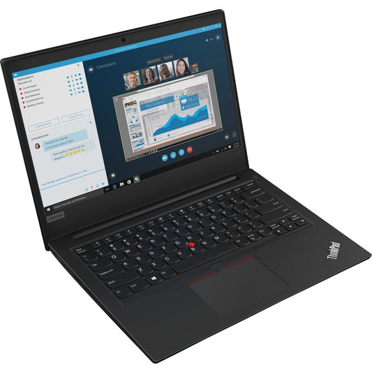 Ordinateur portable Lenovo ThinkPad E490 20N8006SUS 14" - 1366 x 768 - Intel Core i3 8e génération i3-8145U Dual-core (2 cœurs) 2,10 GHz - 8 Go de RAM totale - Disque dur 1 To - Noir 20N8006SUS