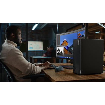 Ordinateur de bureau Lenovo ThinkCentre M90t Gen 3 11TN003TUS - Intel Core i5 12e génération i5-12500 Hexa-core (6 cœurs) 3 GHz - 16 Go RAM DDR5 SDRAM - 512 Go SSD M.2 PCI Express NVMe 4.0 x4 - Tour - Noir 11TN003TUS
