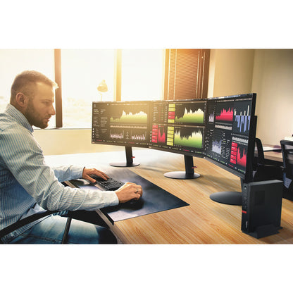 Lenovo ThinkStation P330 30CF0005US Workstation - 1 x Intel Core i5 Hexa-core (6 Core) i5-8400T 8th Gen 1.70 GHz - 16 GB DDR4 SDRAM RAM - 512 GB SSD - Tiny 30CF0005US