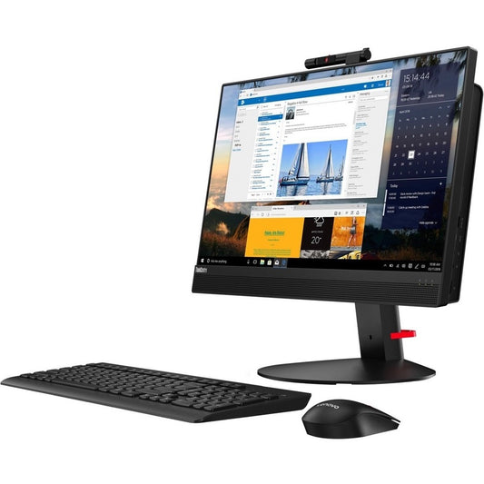Ordinateur tout-en-un Lenovo ThinkCentre M820z 10SC0019CA - Intel Core i5 8e génération i5-8400 2,80 GHz - 8 Go de RAM DDR4 SDRAM - 256 Go SSD - Écran tactile 21,5" 1920 x 1080 - Bureau - Noir professionnel 10SC0019CA