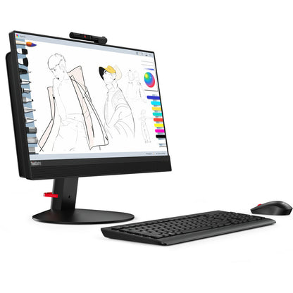 Ordinateur tout-en-un Lenovo ThinkCentre M820z 10SC0019CA - Intel Core i5 8e génération i5-8400 2,80 GHz - 8 Go de RAM DDR4 SDRAM - 256 Go SSD - Écran tactile 21,5" 1920 x 1080 - Bureau - Noir professionnel 10SC0019CA