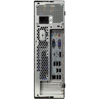 Ordinateur de bureau Lenovo ThinkCentre M58p 7479A6U - Intel Core 2 Duo E8400 Dual-core (2 cœurs) 3 GHz - 2 Go de RAM DDR3 SDRAM - Disque dur 160 Go - Petit format - Noir 7479A6U