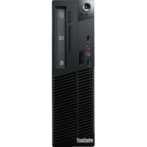 Ordinateur de bureau Lenovo ThinkCentre M73 10B7001RUS - Intel Core i3 4e génération i3-4130 Dual-core (2 cœurs) 3,40 GHz - 4 Go de RAM DDR3 SDRAM - Disque dur 500 Go - Petit format - Noir professionnel 10B7001RUS