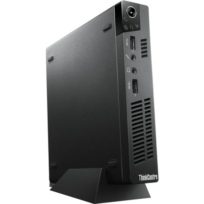 Ordinateur de bureau Lenovo ThinkCentre M72e 4004B8U - Intel Core i3 2e génération i3-2120T Dual-core (2 cœurs) 2,60 GHz - 4 Go de RAM DDR3 SDRAM - Disque dur 500 Go - Ultra petit - Business Noir 4004B8U