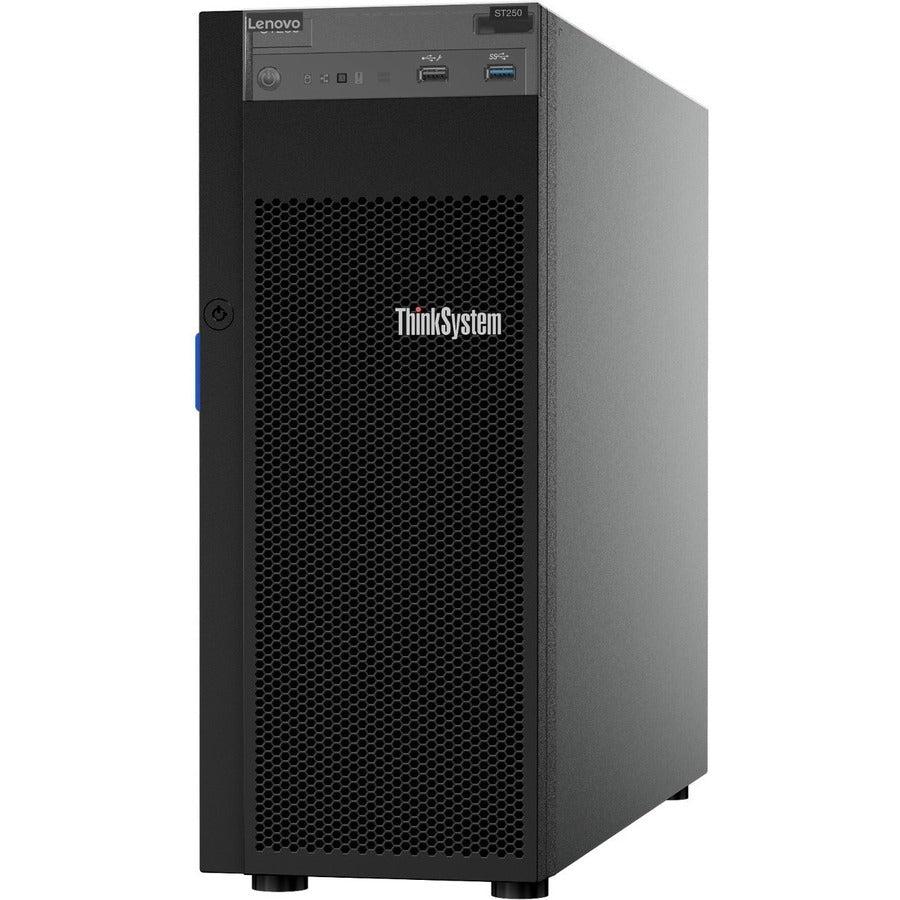 Lenovo ThinkSystem ST250 7Y46A019NA 4U Tower Server - 1 x Intel Xeon E-2136 3.30 GHz - 8 GB RAM - Serial ATA/600 Controller 7Y46A019NA