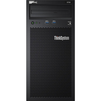 Lenovo ThinkSystem ST50 7Y48A03HNA 4U Tower Server - 1 x Intel Xeon E-2224G 3.50 GHz - 8 GB RAM - 2 TB HDD - (2 x 1TB) HDD Configuration - Serial ATA/600 Controller 7Y48A03HNA