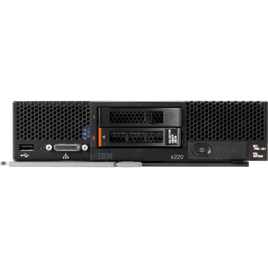 Serveur Lenovo Flex System x220 7906C2U - 1 x Intel Xeon E5-2403 1,80 GHz - 4 Go RAM - Contrôleur Serial ATA/600 7906C2U