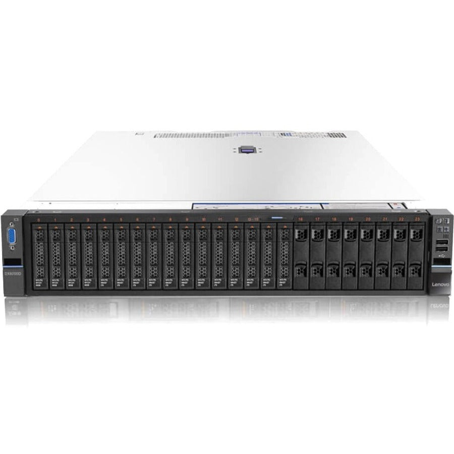 Système de stockage SAN/NAS Lenovo DX8200D (licence logicielle 16 To avec 4 ans de garantie et de service) 5135L3U