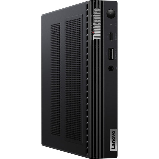 Ordinateur de bureau Lenovo ThinkCentre M90q 11CR006LUS - Intel Core i5 10e génération i5-10500T Hexa-core (6 cœurs) 3,10 GHz - 16 Go RAM DDR4 SDRAM - 256 Go SSD M.2 PCI Express NVMe x4 - Minuscule - Noir 11CR006LUS