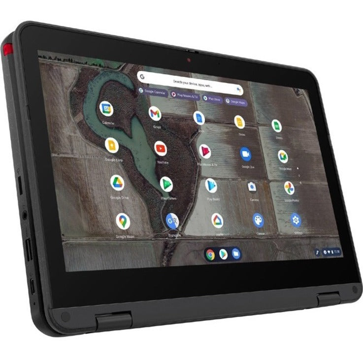 Lenovo 500e Chromebook Gen 3 82JB000WUS LTE, UMTS, Chromebook convertible 2 en 1 à écran tactile 11,6" UMTS - HD - 1366 x 768 - Intel Celeron N5100 Quad-core (4 cœurs) 1,10 GHz - 8 Go de RAM totale - 64 Go de mémoire flash - Gris 82JB000WUS