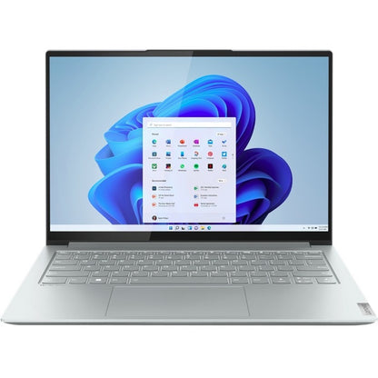 Ordinateur portable Lenovo IdeaPad 82SX0006CC 14" à écran tactile - 2,8K - 2880 x 1800 - Intel Core i7 12e génération i7-1260P Dodeca-core (12 cœurs) 2,10 GHz - 16 Go de RAM totale - 16 Go de mémoire embarquée - 512 Go de SSD - Gris nuage 82SX0006CC