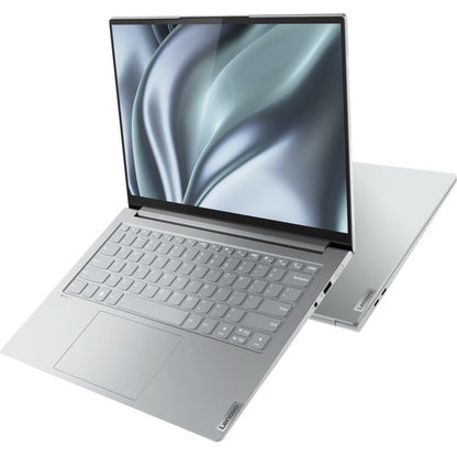 Ordinateur portable Lenovo IdeaPad 82SX0006CC 14" à écran tactile - 2,8K - 2880 x 1800 - Intel Core i7 12e génération i7-1260P Dodeca-core (12 cœurs) 2,10 GHz - 16 Go de RAM totale - 16 Go de mémoire embarquée - 512 Go de SSD - Gris nuage 82SX0006CC