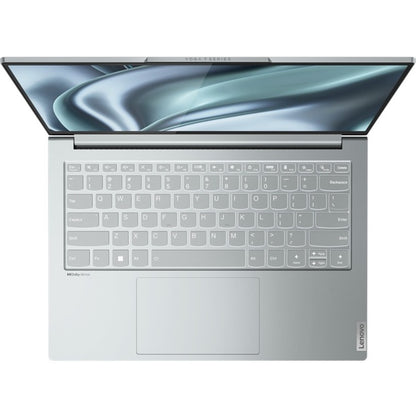 Ordinateur portable Lenovo IdeaPad 82SX0006CC 14" à écran tactile - 2,8K - 2880 x 1800 - Intel Core i7 12e génération i7-1260P Dodeca-core (12 cœurs) 2,10 GHz - 16 Go de RAM totale - 16 Go de mémoire embarquée - 512 Go de SSD - Gris nuage 82SX0006CC