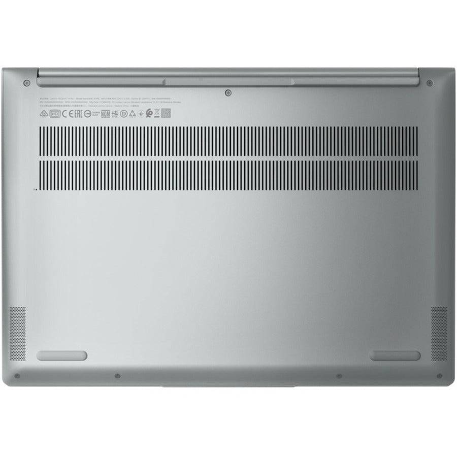 Ordinateur portable Lenovo IdeaPad 82SX0006CC 14" à écran tactile - 2,8K - 2880 x 1800 - Intel Core i7 12e génération i7-1260P Dodeca-core (12 cœurs) 2,10 GHz - 16 Go de RAM totale - 16 Go de mémoire embarquée - 512 Go de SSD - Gris nuage 82SX0006CC