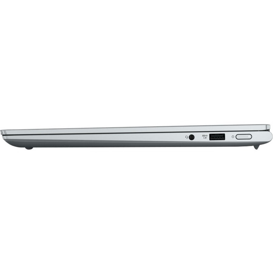 Ordinateur portable Lenovo IdeaPad 82SX0006CC 14" à écran tactile - 2,8K - 2880 x 1800 - Intel Core i7 12e génération i7-1260P Dodeca-core (12 cœurs) 2,10 GHz - 16 Go de RAM totale - 16 Go de mémoire embarquée - 512 Go de SSD - Gris nuage 82SX0006CC