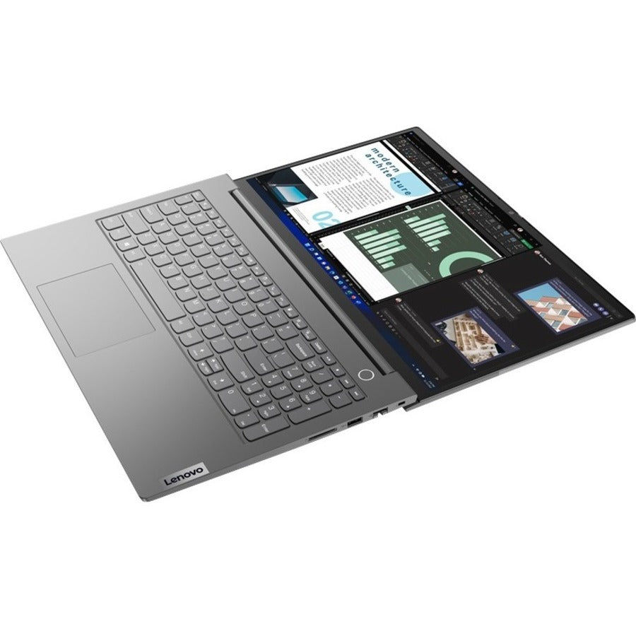 Ordinateur portable Lenovo ThinkBook 15 G4 ABA 21DL000HCA 15,6" - Full HD - 1920 x 1080 - AMD Ryzen 7 5825U Octa-core (8 Core) 2 GHz - 16 Go de RAM totale - 8 Go de mémoire embarquée - SSD 512 Go - Gris minéral 21DL000HCA
