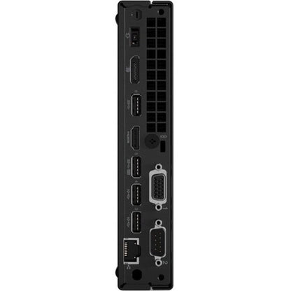 Ordinateur de bureau Lenovo ThinkCentre M80q Gen 3 11U1000RCA - Intel Core i5 12e génération i5-12500 Hexa-core (6 cœurs) 2 GHz - 8 Go de RAM DDR5 SDRAM - 128 Go NVMe M.2 PCI Express PCI Express NVMe 3.0 x2 SSD - Minuscule - Noir 11U1000RCA