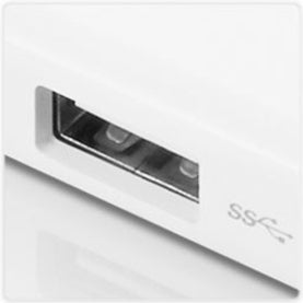 Concentrateur de voyage 3 en 1 Lenovo USB-C, HDMI 4K, VGA, USB 3.0, Plug and Play simple GX90T33021