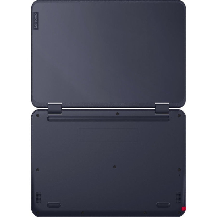 Ordinateur portable convertible 2 en 1 à écran tactile Lenovo 500w Gen 3 82J30019US 11,6" - HD - 1366 x 768 - Intel Pentium Silver N6000 Quad-core (4 cœurs) 1,10 GHz - 4 Go de RAM totale - 4 Go de mémoire embarquée - 128 Go de SSD - Abyss Blue 82J30019US
