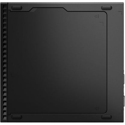 Ordinateur de bureau Lenovo ThinkCentre M70q 11DT00FXUS - Intel Pentium Gold G6400T Dual-core (2 cœurs) - 8 Go de RAM DDR4 SDRAM - 128 Go SSD M.2 PCI Express NVMe 3.0 x2 - Minuscule - Noir 11DT00FXUS