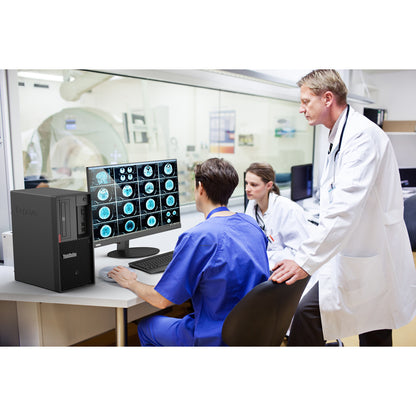 Lenovo ThinkStation P330 30C5000NUS Workstation - 1 x Intel Xeon Quad-core (4 Core) E-2104G 3.20 GHz - 8 GB DDR4 SDRAM RAM - 1 TB HDD - Tower 30C5000NUS