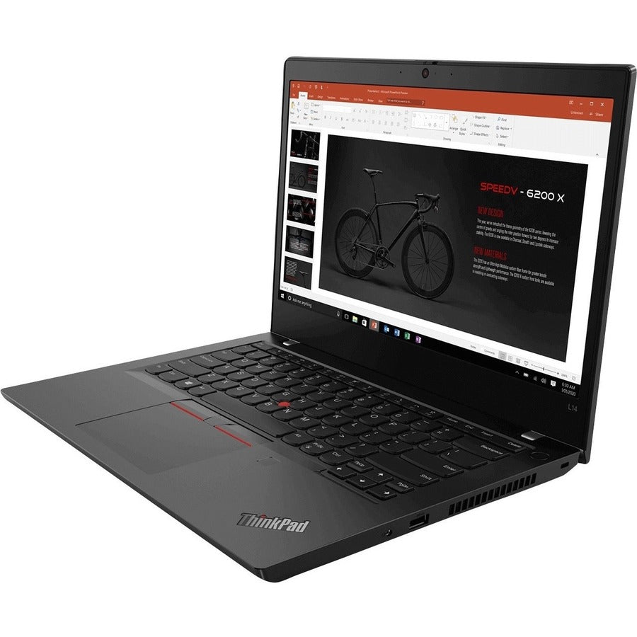 Ordinateur portable Lenovo ThinkPad L14 Gen2 20X5007EUS 14" - Full HD - 1920 x 1080 - AMD Ryzen 5 PRO 5650U Hexa-core (6 cœurs) 2,30 GHz - 8 Go de RAM totale - SSD 256 Go - Noir 20X5007EUS