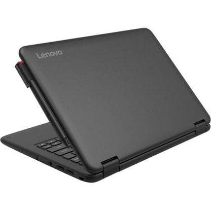Ordinateur portable Lenovo 300e Winbook 81FY002NUS 11,6" 2 en 1 - 1366 x 768 - Intel Celeron N3450 Quad-core (4 cœurs) 1,10 GHz - 4 Go de RAM totale - 64 Go de mémoire flash - Noir 81FY002NUS