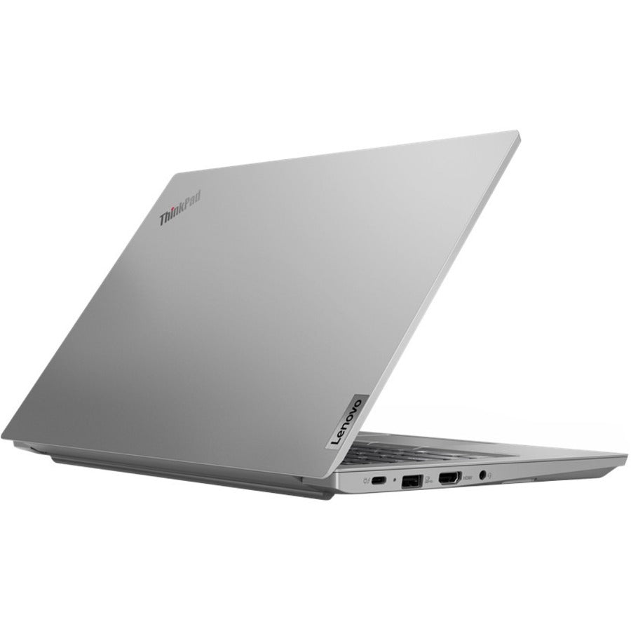 Ordinateur portable Lenovo ThinkPad E14 Gen 4 21E3008CUS 14" - Full HD - 1920 x 1080 - Intel Core i7 12e génération i7-1255U Deca-core (10 cœurs) - 16 Go de RAM totale - 8 Go de mémoire embarquée - SSD 512 Go - Mineral Metallic 21E3008CUS