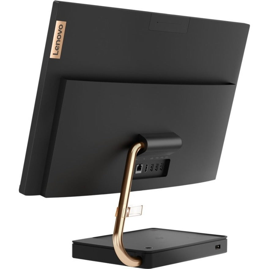 Ordinateur tout-en-un Lenovo IdeaCentre A540-24API F0EM00AHUS - AMD Ryzen 5 PRO 4650GE Hexa-core (6 cœurs) 3,30 GHz - 8 Go RAM DDR4 SDRAM - 256 Go SSD M.2 PCI Express NVMe - 23,8" Full HD 1920 x 1080 - Bureau - Noir industriel F0EM00AHUS