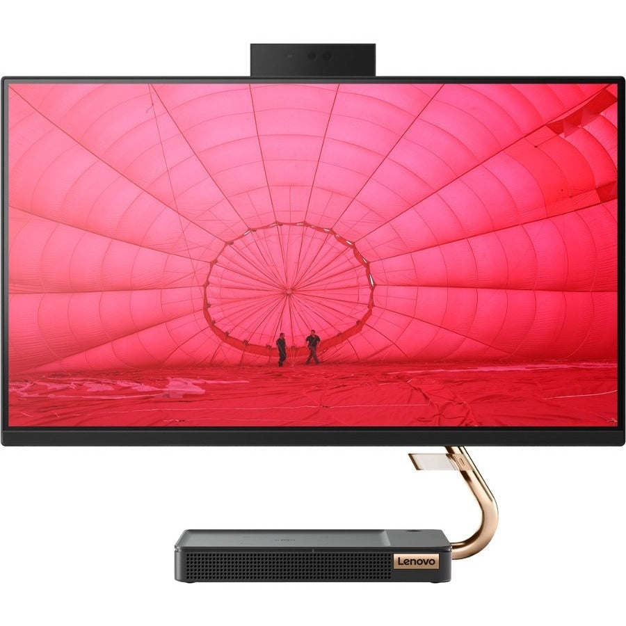 Ordinateur tout-en-un Lenovo IdeaCentre A540-24API F0EM00AHUS - AMD Ryzen 5 PRO 4650GE Hexa-core (6 cœurs) 3,30 GHz - 8 Go RAM DDR4 SDRAM - 256 Go SSD M.2 PCI Express NVMe - 23,8" Full HD 1920 x 1080 - Bureau - Noir industriel F0EM00AHUS