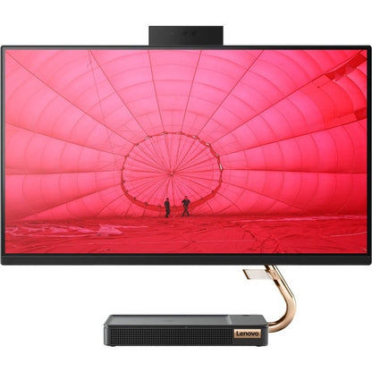 Ordinateur tout-en-un Lenovo IdeaCentre A540-24API F0EM00AHUS - AMD Ryzen 5 PRO 4650GE Hexa-core (6 cœurs) 3,30 GHz - 8 Go RAM DDR4 SDRAM - 256 Go SSD M.2 PCI Express NVMe - 23,8" Full HD 1920 x 1080 - Bureau - Noir industriel F0EM00AHUS