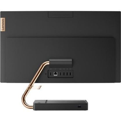 Ordinateur tout-en-un Lenovo IdeaCentre A540-24API F0EM00AHUS - AMD Ryzen 5 PRO 4650GE Hexa-core (6 cœurs) 3,30 GHz - 8 Go RAM DDR4 SDRAM - 256 Go SSD M.2 PCI Express NVMe - 23,8" Full HD 1920 x 1080 - Bureau - Noir industriel F0EM00AHUS