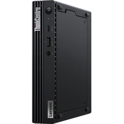 Ordinateur de bureau Lenovo ThinkCentre M80q Gen 3 11U1000PUS - Intel Core i7 12e génération i7-12700T Dodeca-core (12 cœurs) 1,40 GHz - 16 Go RAM DDR5 SDRAM - 1 To SSD M.2 PCI Express NVMe 4.0 - Tiny - Noir corbeau 11U1000PUS