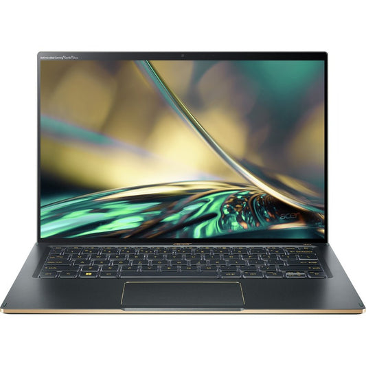 Ordinateur portable Acer Swift 14 SF14-71T SF14-71T-74RF avec écran tactile 14" - WQXGA - 2560 x 1600 - Intel Core i7 13e génération i7-13700H Tetradeca-core (14 cœurs) 2,40 GHz - 16 Go de RAM totale - 1 To de SSD - Vert NX.KERAA.001