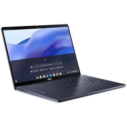 Acer CP714-1WN CP714-1WN-560E Chromebook convertible 2 en 1 à écran tactile 14" - WUXGA - 1920 x 1200 - Intel Core i5 12e génération i5-1235U Deca-core (10 cœurs) 1,30 GHz - 8 Go de RAM totale - 256 Go de SSD - Bleu ardoise NX.K3YAA.002