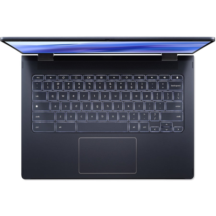 Acer CP714-1WN CP714-1WN-560E Chromebook convertible 2 en 1 à écran tactile 14" - WUXGA - 1920 x 1200 - Intel Core i5 12e génération i5-1235U Deca-core (10 cœurs) 1,30 GHz - 8 Go de RAM totale - 256 Go de SSD - Bleu ardoise NX.K3YAA.002